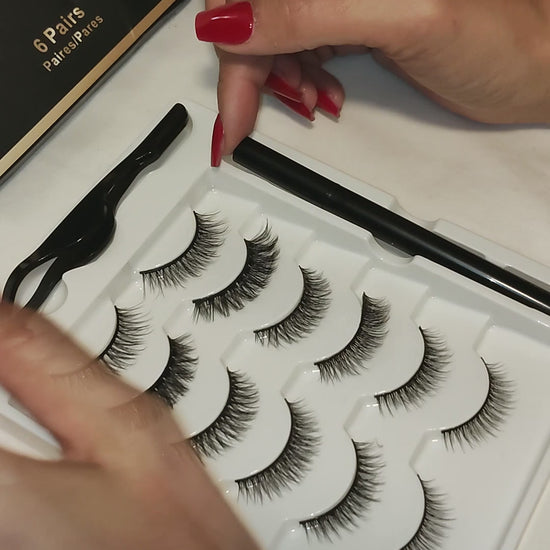 5D Magnetic Lash Set - User demonstration