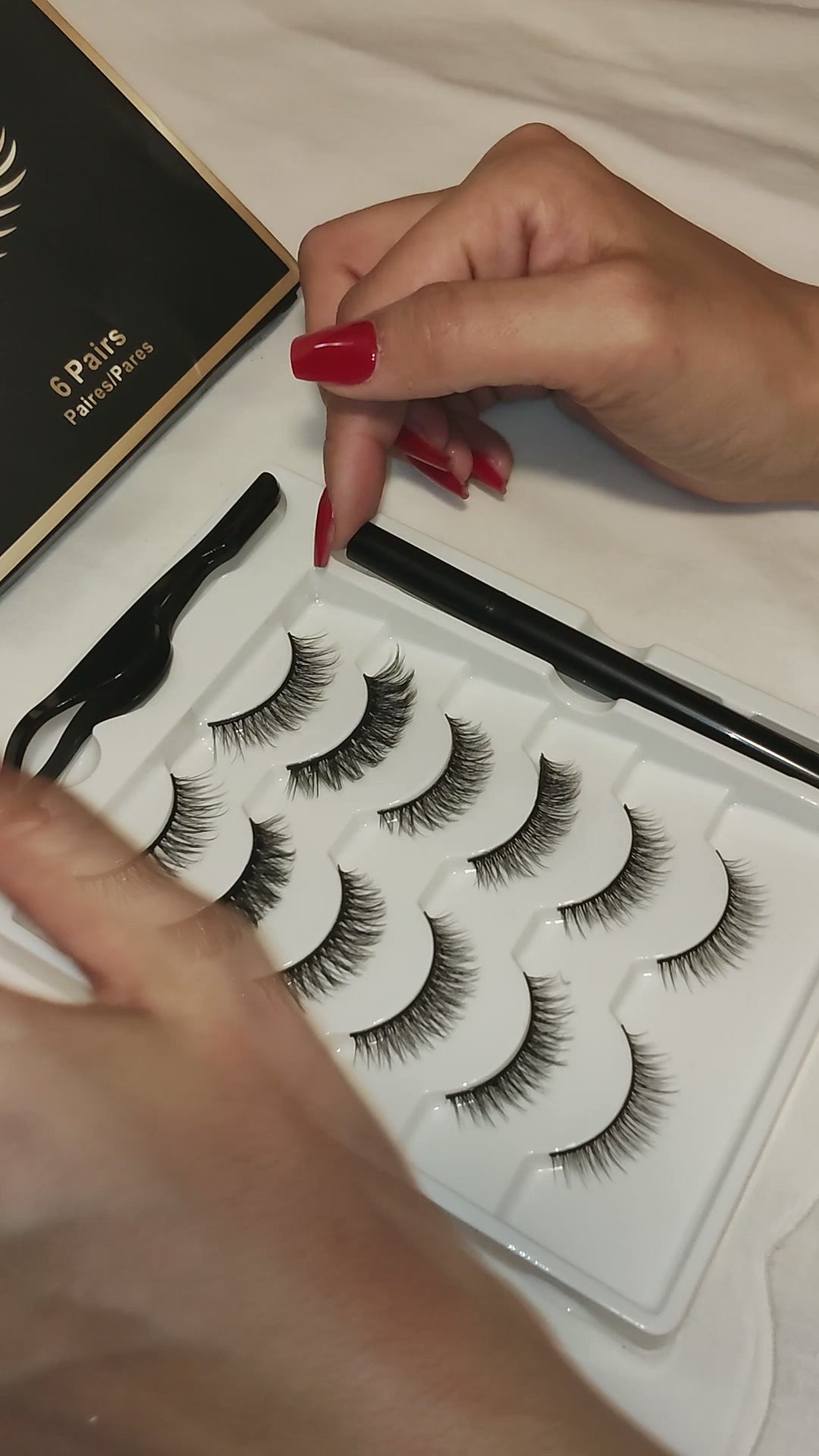 5D Magnetic Lash Set - User demonstration